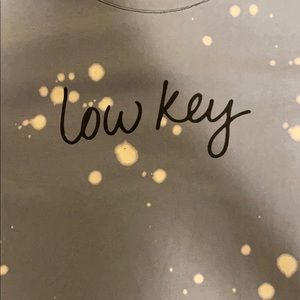 empyre blue with white splatters t-shirt